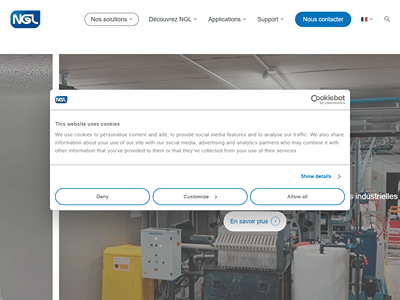 NGL Group, cinq sites en quatre langues et une seule maintenance - Administration web