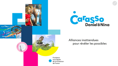 Fondation Carasso - Daniel & Nina - Création de site internet