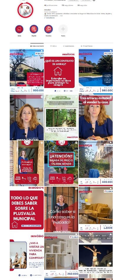 Redes Sociales Inmodón - Redes Sociales