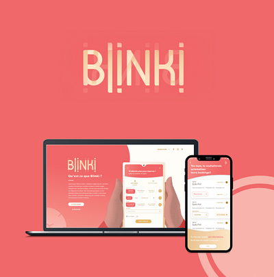 Blinki - Site Web avec back office - Application mobile