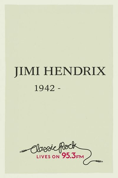 Jimi Hendrix - Publicidad