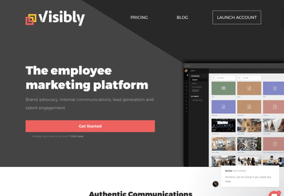 VISIBLY - Ergonomie (UX/UI)