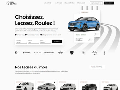 Site web - Webflow - Création de site internet