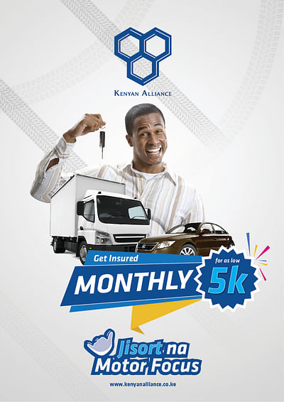 Kenyan Alliance Insurance Motor Billboard - Reclame