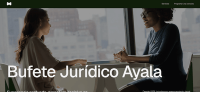 Website Ayala - Creación de Sitios Web