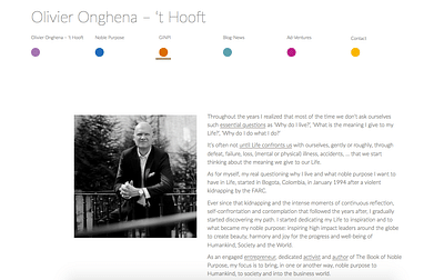 Olivier Onghena 't Hooft - Branding & Posizionamento