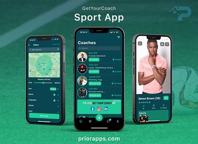 Sport App | GetYourCoach - Mobile App