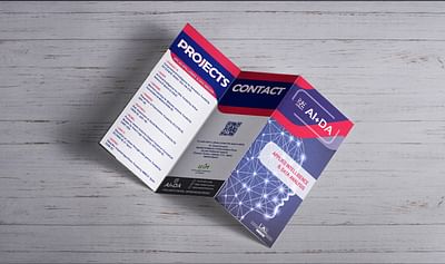 Folleto para congreso AI+DA - Diseño Gráfico