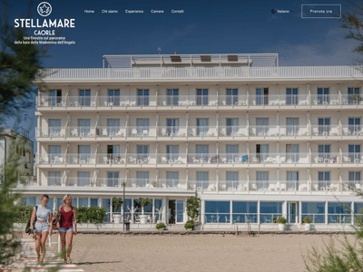 Nuovo sito web per Hotel Stellamare - Création de site internet