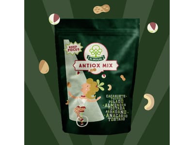 El Nogal Circus · packaging de frutos secos para el mercado canadiense - Diseño Gráfico