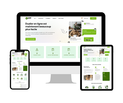 Plateforme d'apprentissage en ligne- Elearning - Création de site internet