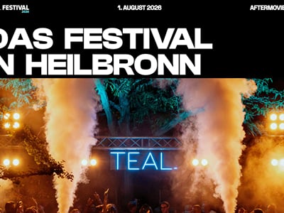 TEAL. Festival – Open-Air Festival - Web Application