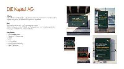 DJE Kapital AG – Finanzwerbung, die nicht wie Finanzwerbung aussieht - Werbung