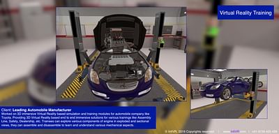 VR Simulation Training - Automobile - Ergonomia (UX/UI)
