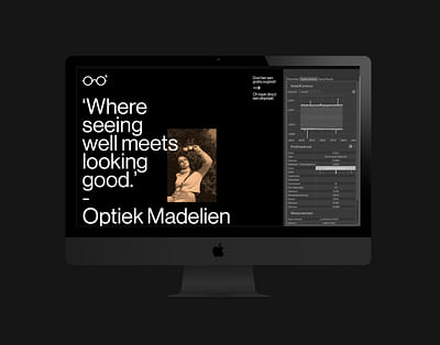 Optiek Madelien - Image de marque & branding