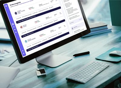 CRM de gestions de sites web Wordpress - Application web