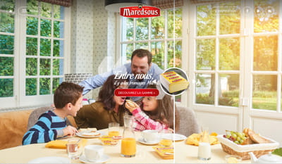 Maredsous website - Publicité en ligne