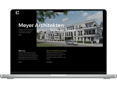 Website & LinkedIn-Aufbau für Meyer Architekten - SEO