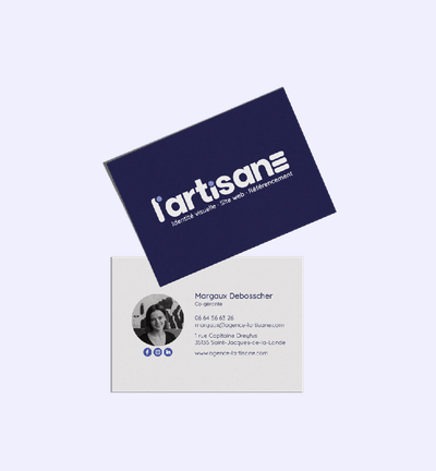 Création de carte de visite - Branding & Positionering