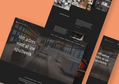 Interieurspuiterij A. Jansen - Website Creatie