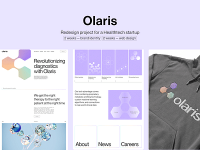 Redesign project for a Healthtech startup - Branding & Positioning