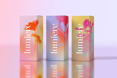 Perfume packaging design - Ontwerp
