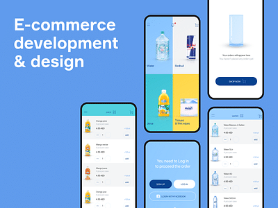 E-commerce mobile app for a startup - App móvil