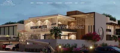 SEO Service for Architect & Interior Website - Website Creation