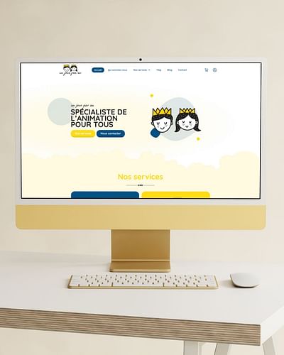 Création d'un site vitrine | Un jour par an - Création de site internet
