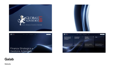 Corporate Web Design & Custom UI/UX | Galab Advisory Case Study - Webseitengestaltung