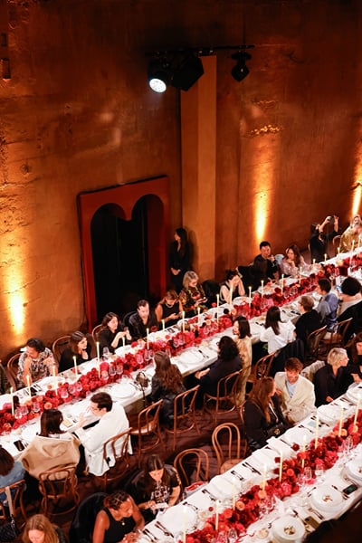 Cena de gala Louis Vuitton Cruise 2025 en La Fábrica de Bofill - Fotografie