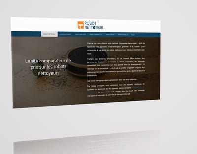 ROBOT NETTOYEUR - Ergonomie (UX/UI)