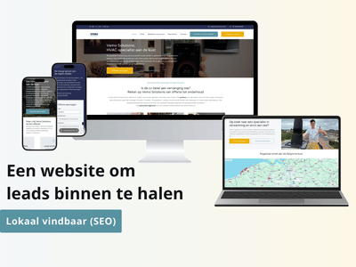 Websites om leads binnen te halen - Website Creatie