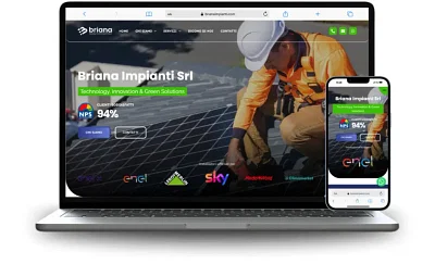 Sito web Briana Impianti Srl - Creazione di siti web