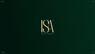 Rebranding : entreprise de design et construction - Social Media