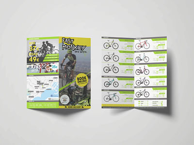 Fast Monkey Bike Rental - Image de marque & branding