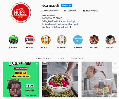 Bras droit des fondateurs - Dear Muesli - Digital Strategy