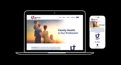 Unitrade Pharma Web Design and Development - Creación de Sitios Web