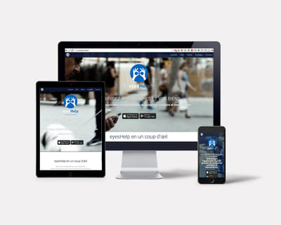 eyesHelp I Website - Création de site internet