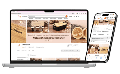 Etsy-Shop Aufbau: Wir sind sehr zufrieden! - Website Creatie