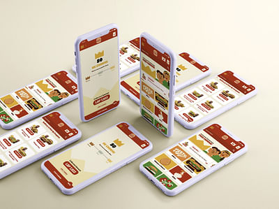Burger king- website and online ordering apps - Website Creatie