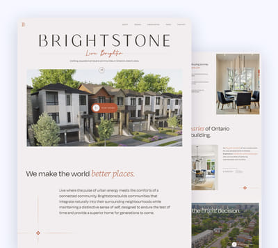Brightstone Website - Création de site internet