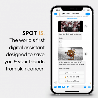 Spot Bot - Digital skin cancer assistant - Innovation