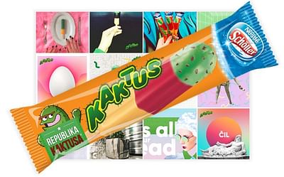 Launch strategy for Kaktus ice cream. - Image de marque & branding
