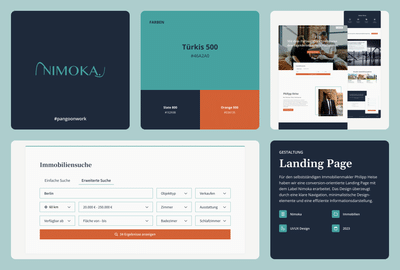 Nimoka - Selbstständiger Immobilienmakler - Ergonomie (UX/UI)