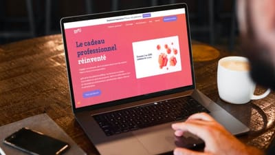 gyfti - Plateforme SaaS de cadeaux professionnels B2B - Application web