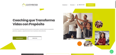 Coaching Website - Webseitengestaltung