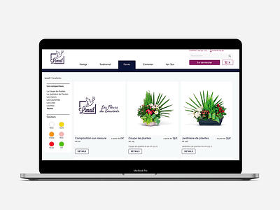 Limeil Fleurs - Création ERP et site e-commerce - Création de site internet