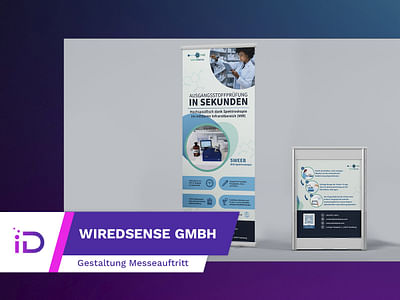 WiredSense GmbH: Gestaltung Messeauftritt - Print