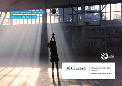 Campaña de deportes de CaixaBank - Spots TV - Diseño Gráfico